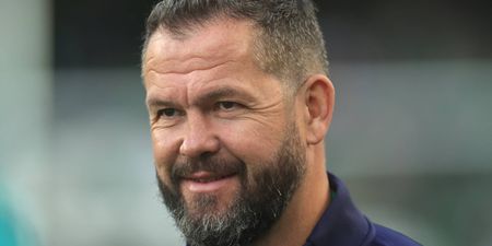 Andy Farrell gifts Stevie Mulrooney signed Ireland jersey