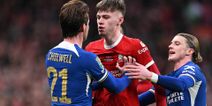 Conor Bradley trolls Ben Chilwell after Carabao Cup final win
