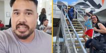 Dad gets entire family kicked off flight after taking photo of plane boarding