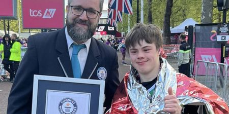 Teenager with Down’s Syndrome breaks London Marathon record