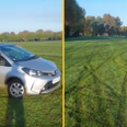 ‘Absolutely speechless’ – Club slams vandals after pitch left destroyed by car