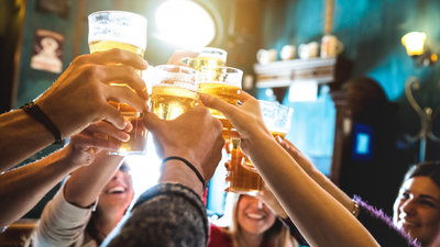 New study shows average Irish person drinks equivalent of 400 pints yearly